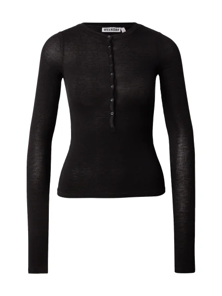 WEEKDAY Tricou negru