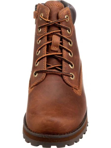 TIMBERLAND Cizme Courma coniac / negru maro