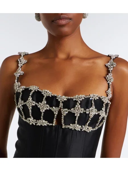 Rochie Rachel Gilbert de lână negru