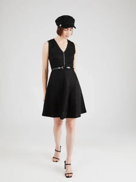 ABOUT YOU Rochie Franca' negru