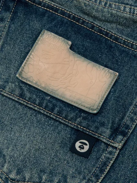 Blugi Aape By A Bathing Ape albastru