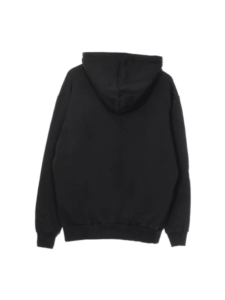 Długa bluza z kapturem Kangol z kapturem z długim rękawem czarna