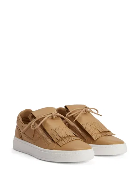 Sneakerși Giuseppe Zanotti din piele maro