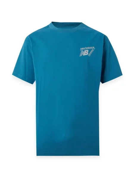 New balance Tričko modrá šedá