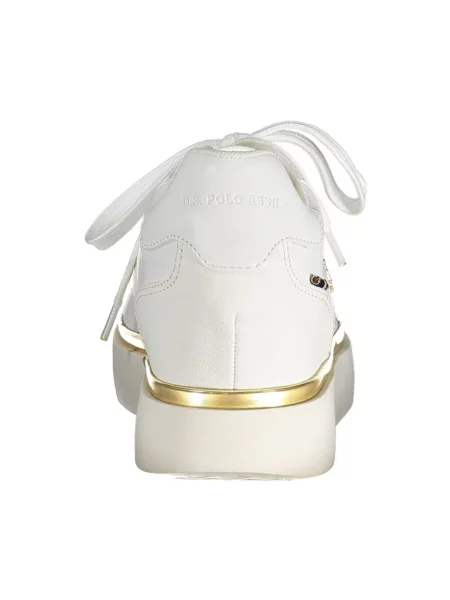 Koszulka polo U.s Polo Assn. koronkowa biała