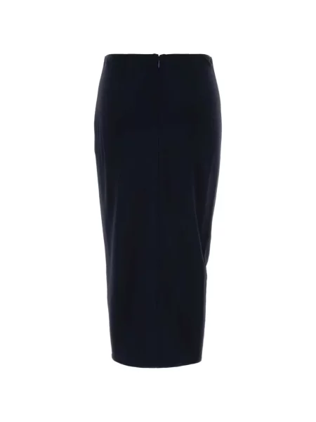 Fustă midi Stella Mccartney drapată albastru