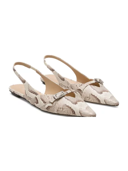 Balerinki Stuart Weitzman beżowe