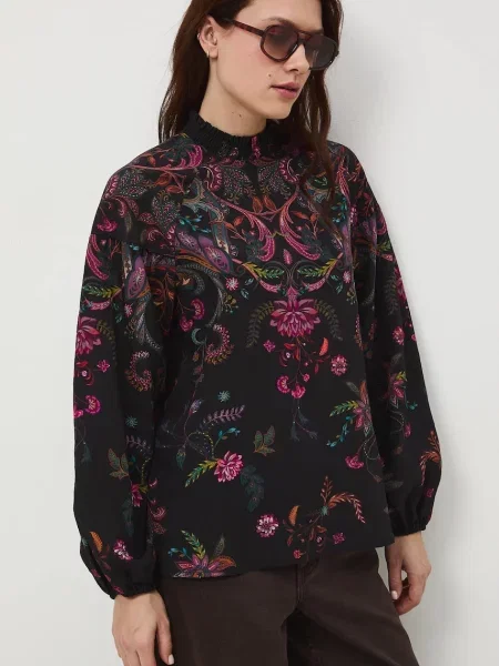 Блузка Medicine візерунок чорний