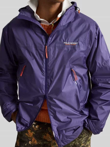 Kurtka Polo Ralph Lauren fioletowa