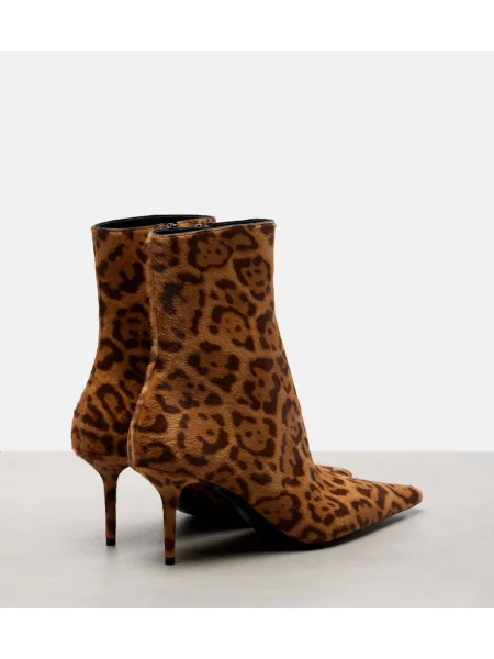 Cizme scurte Saint Laurent bej