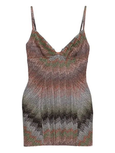 Rochie mini Missoni de costum roz