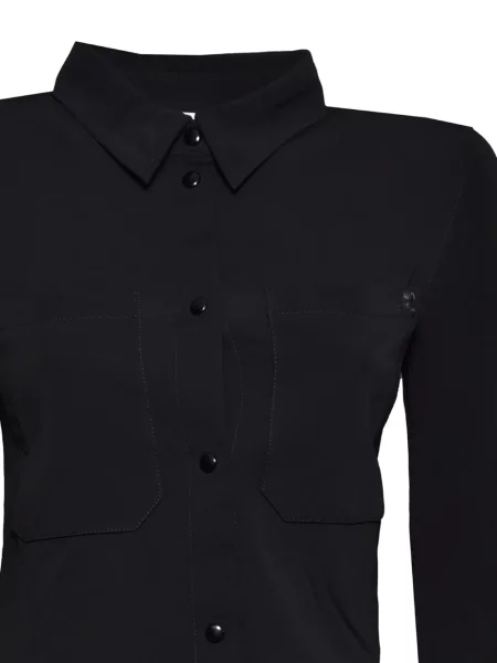 Lung cămașă Courreges negru