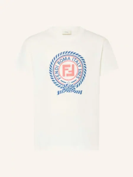 Fendi Koszulka weiss biała