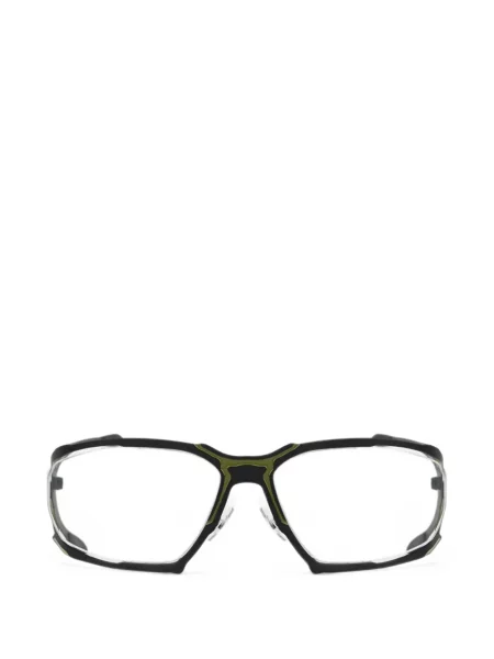 Ochelari de soare Parasite cu imprimeu geometric negru