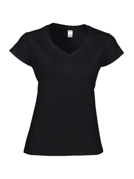 Koszulka Krótki Rękaw VNeck czarna