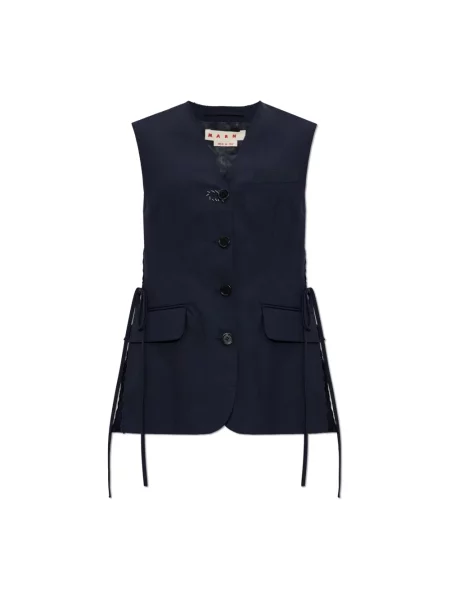 Kamizelka Marni retro niebieska