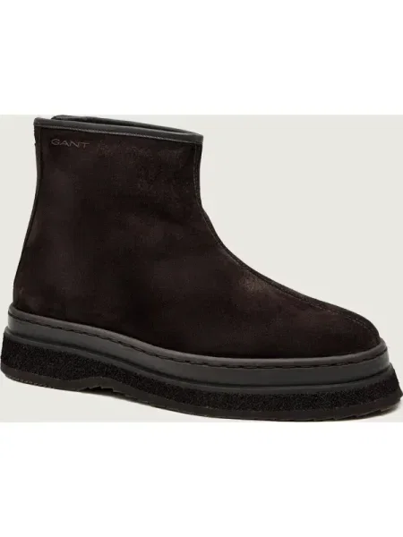 Gant Bocanci Sistown | piele întoarsă maro