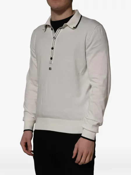 Polokošeľa Dolce & Gabbana biela