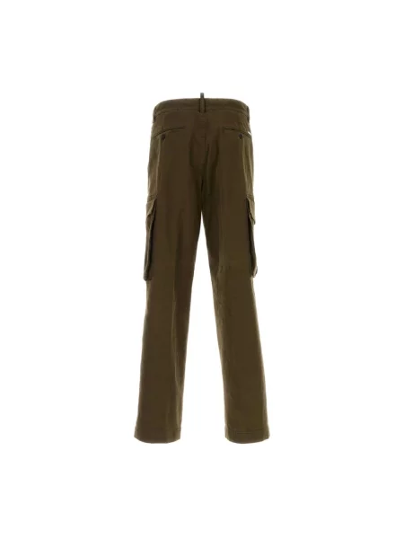 Spodnie cargo Dsquared2 zielone