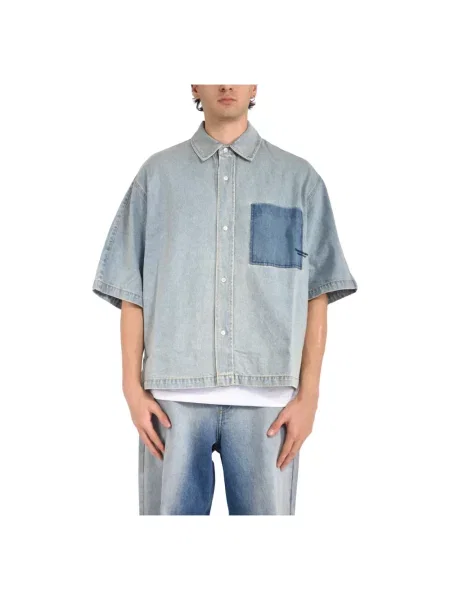 Koszula dżinsowa New Amsterdam Surf Association niebieska