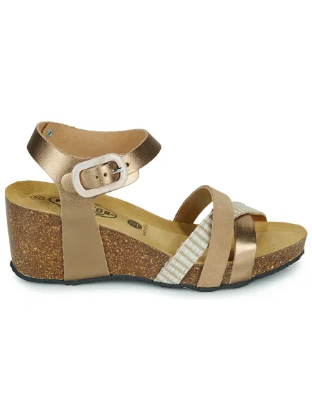 Pantofi Plakton auriu