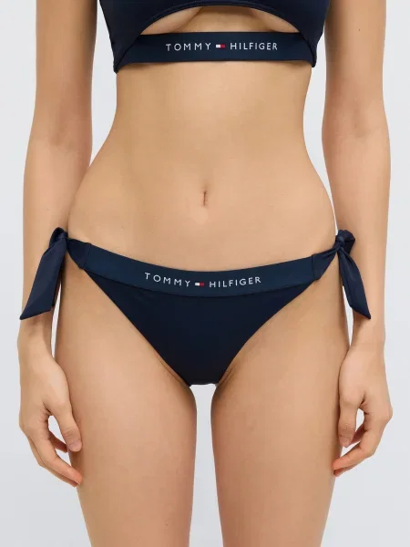 Tommy Hilfiger Underwear Bikini hlačke temno / rdeča / bela modra