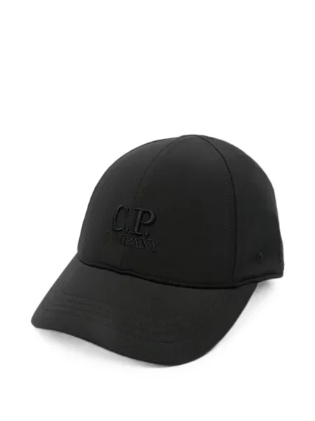 Czapka z daszkiem dziecięca C.p. Company czarna