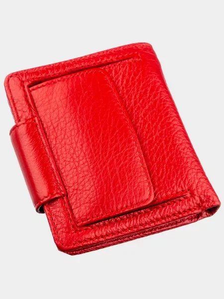 ST Leather Accessories Гаманець Шкіра червоний