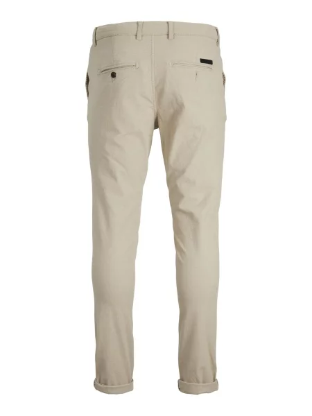JACK & JONES Chino hlače Marco pijeska crna