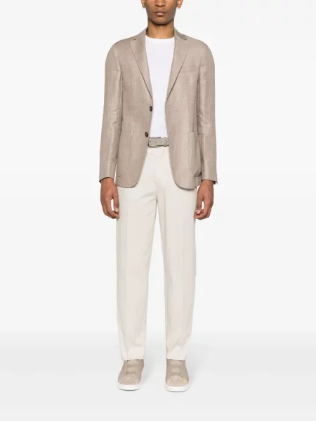 Plisuoti chinos kelnes Zegna