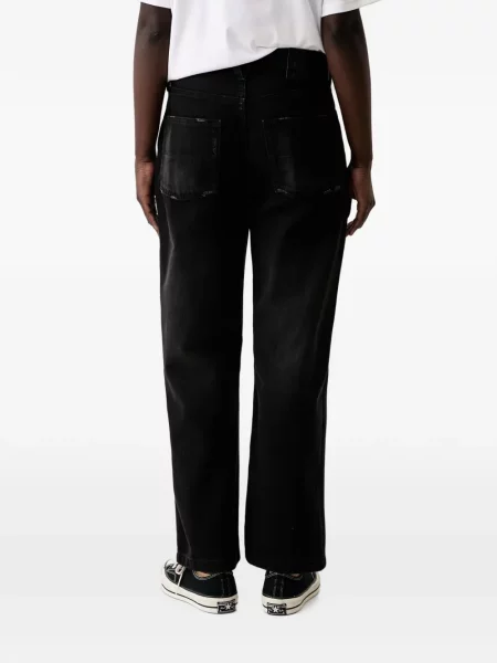 Pantaloni Vans în carouri negru