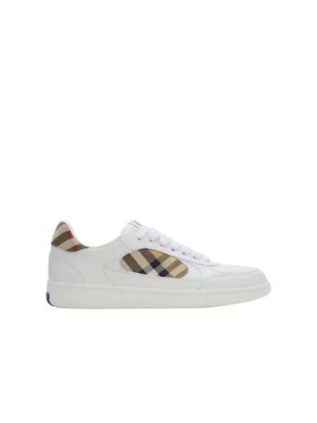 Sneakersy Burberry białe