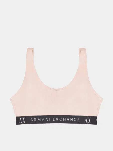 Armani Exchange Бюстгальтер рожевий