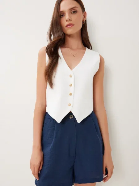 Happiness İstanbul Pantaloni cutați indigo