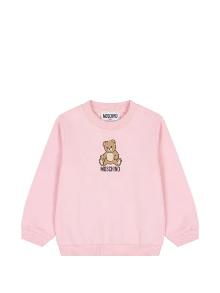 Komplet dresowy dziecięcy Moschino różowy