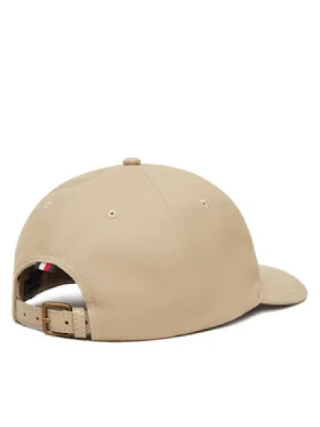 TOMMY HILFIGER Kšiltovka slonová kost / khaki černá