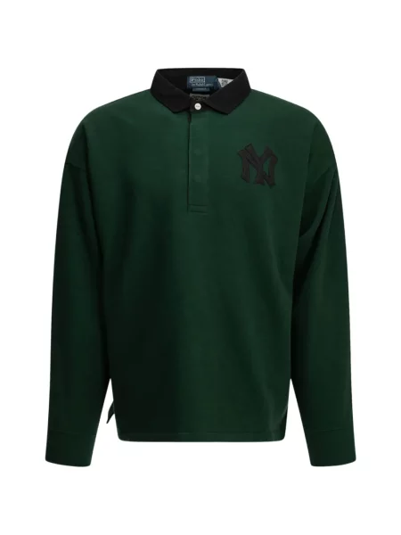 Lung cămașă Polo Ralph Lauren verde