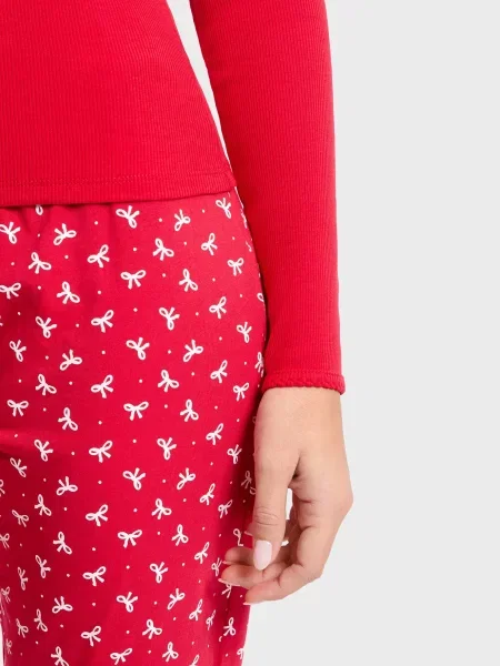 Пижама Etam красная