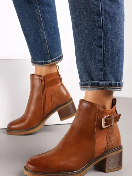 Botine cu Bersa maro