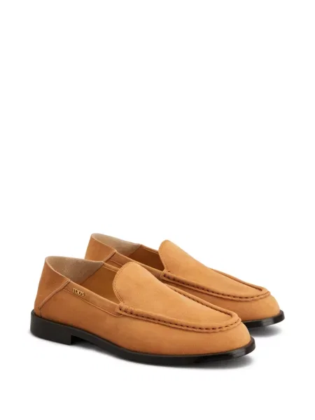Pantofi loafer Tod's din piele de căprioară maro