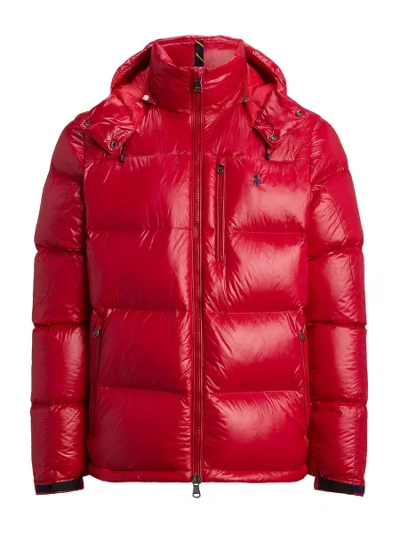 Puhovka Polo Ralph Lauren rdeča