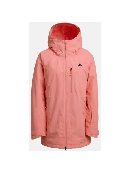 Kurtka z kapturem Burton Reserve 2L Insulated róż koralowy XL różowa