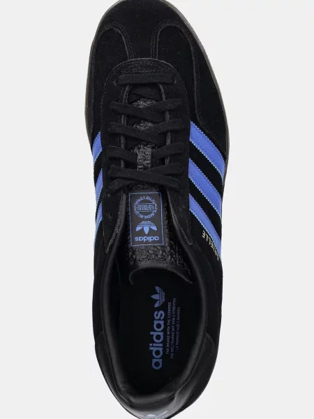 Замшевые кроссовки Adidas Originals черные