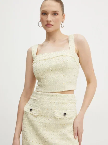 Топ Guess жълто
