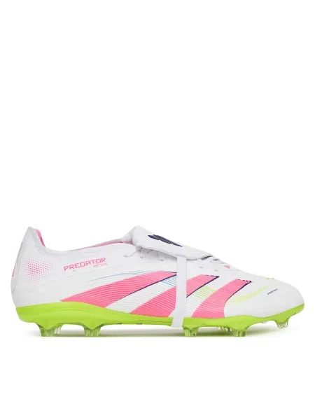 Ghete pentru fotbal adidas Predator Pro Fold-Over Tongue Firm Ground alb