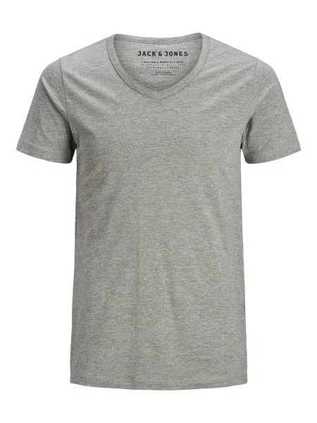JACK & JONES Tricou amestecat gri