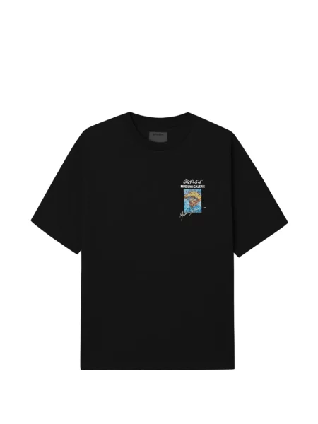 Tričko Musium Div. s potiskem černé