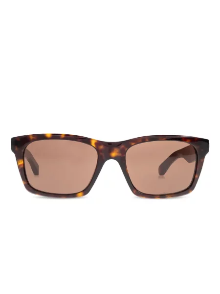 Okulary przeciwsłoneczne Balenciaga Eyewear brązowe