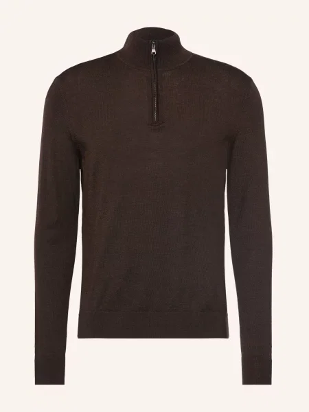 Strokesman's Sweter Typu Troyer braun