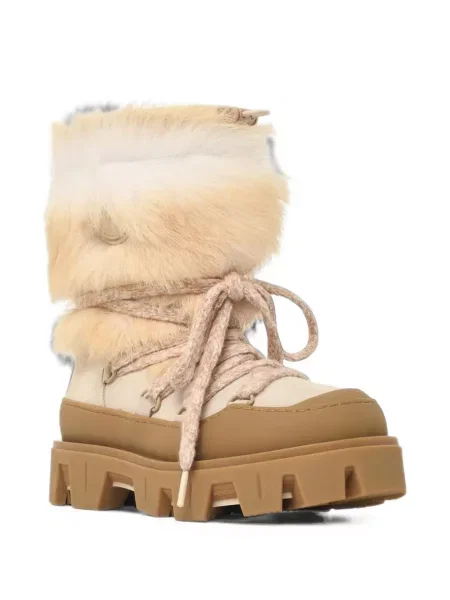 Botine Moncler din piele de căprioară
